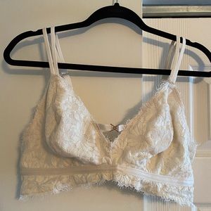 NWT white bralette! Never worn but missed return date!